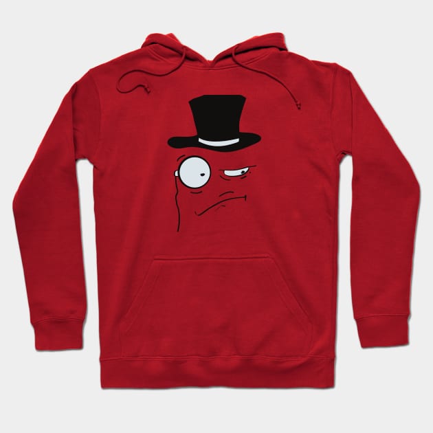 Proper Monocle Meme Hoodie by TeaShirts